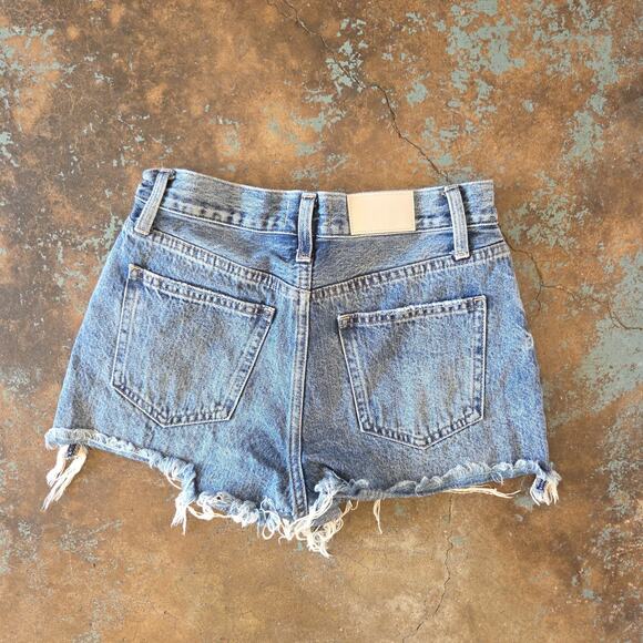 Pistola Kylee Jean Shorts in Playdate Wash Size 25 High Rise Cut Offs Distressed - Picture 9 of 9
